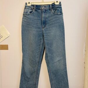 Abercrombie and Fitch 90s high-rise jeans